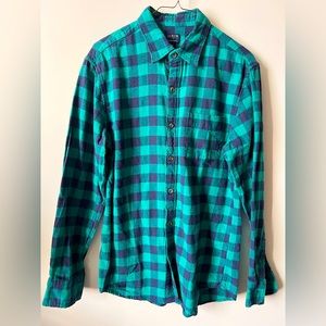 J.Crew Factory Mens Flannel Shirt